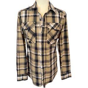 Wrangler ATG Plaid Button Shirt S